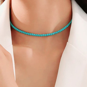 터키석(?) 목걸이~ 새제품