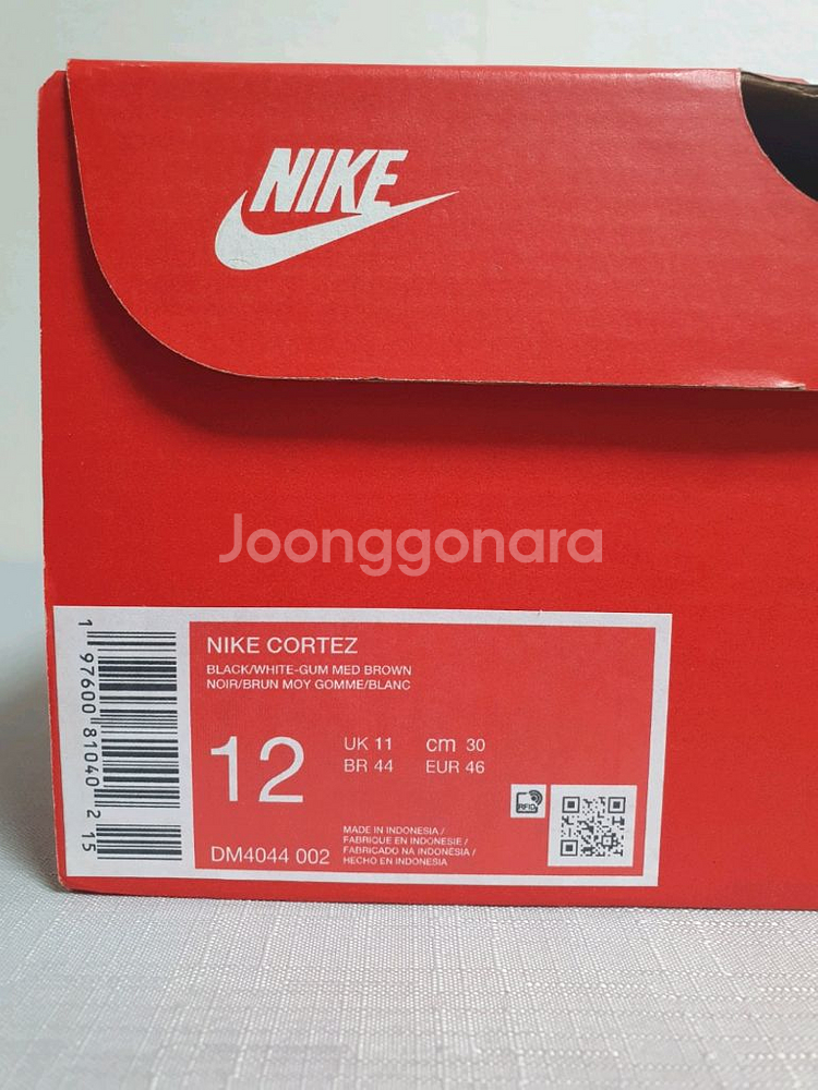 [ 새상품 / 정품 ] 300mm 나이키 코르테즈--7