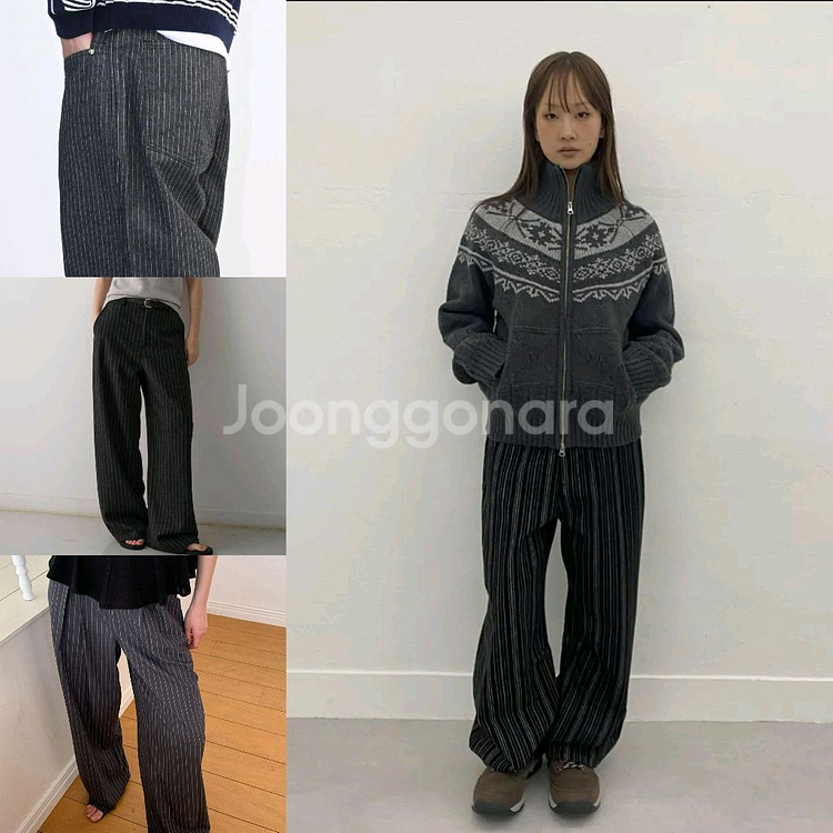 자라 라룸 리리수 어텀 바나나리퍼블릭 와이드 통 슬림핏 일자핏 데님 청바지 팬츠 여러장 판매--0