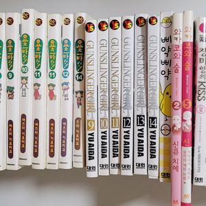 흑집사/요츠바랑/건슬링거걸/허니와클로버/뱀파이어기사 등등