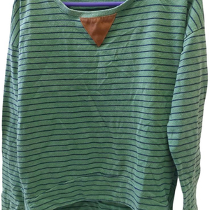 유지아이지 ugiz 초록 스트라이프 맨투맨