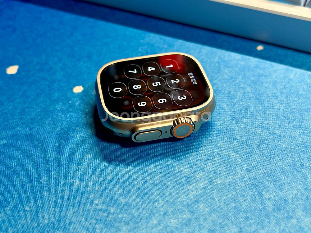 애플워치 울트라 1 배터리 효율 100% 팝니다--4