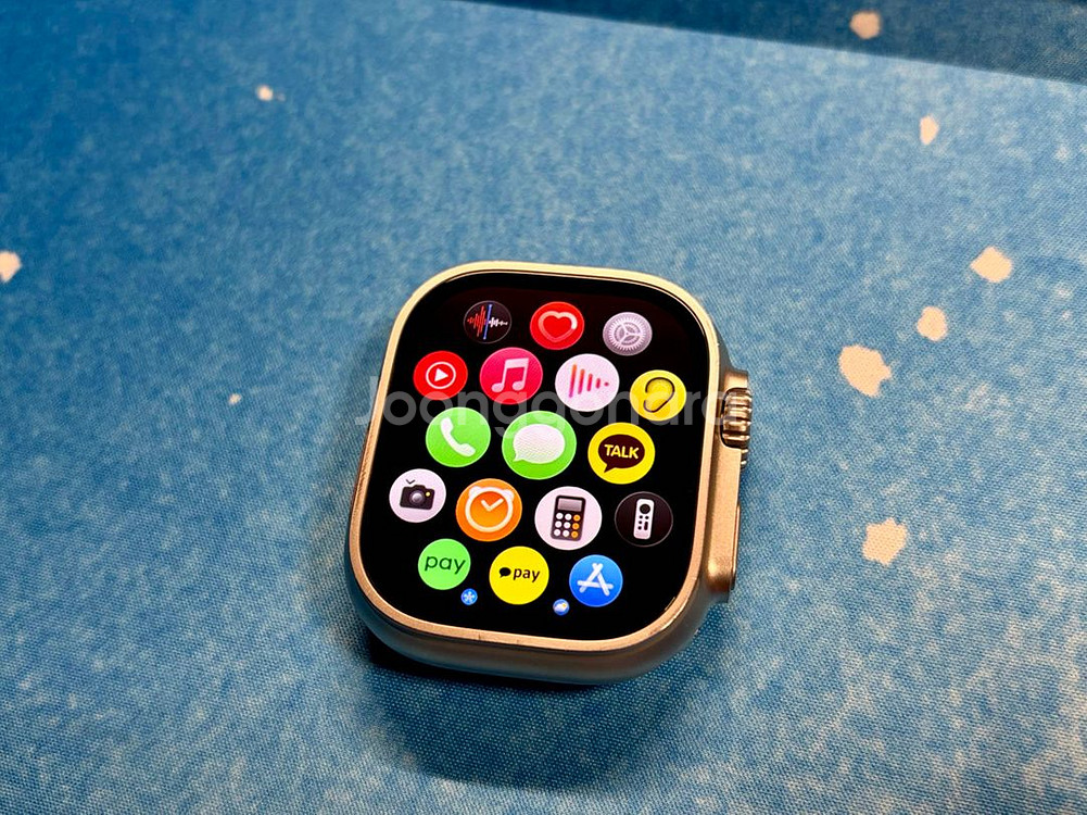 애플워치 울트라 1 배터리 효율 100% 팝니다--3