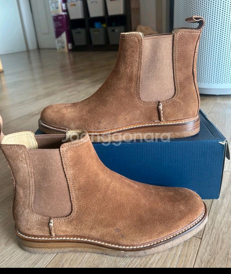 스페리 첼시부츠 US 9 브라운(운동화 기준 270)새제품--2