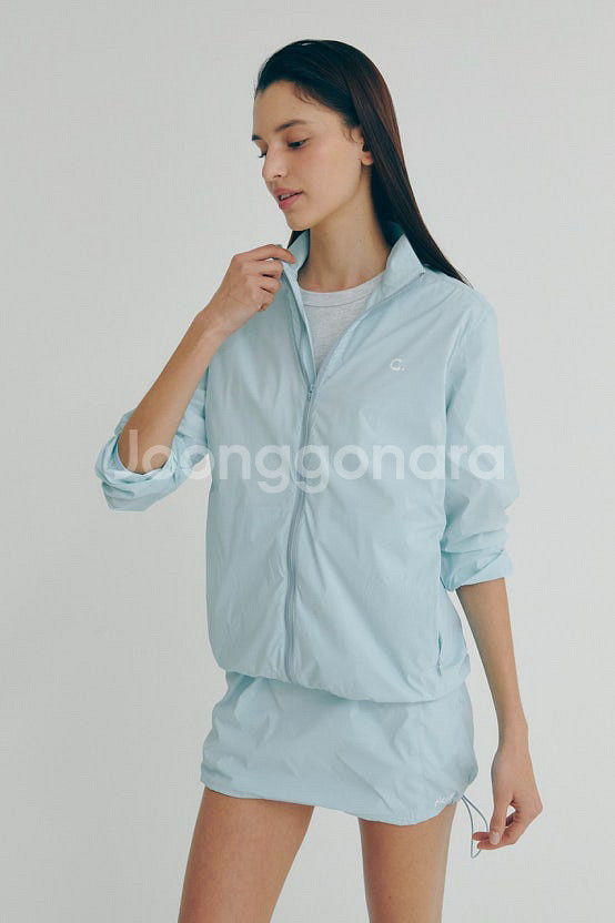 Clove 클로브 윈드브레이커 바람막이 스카이--0