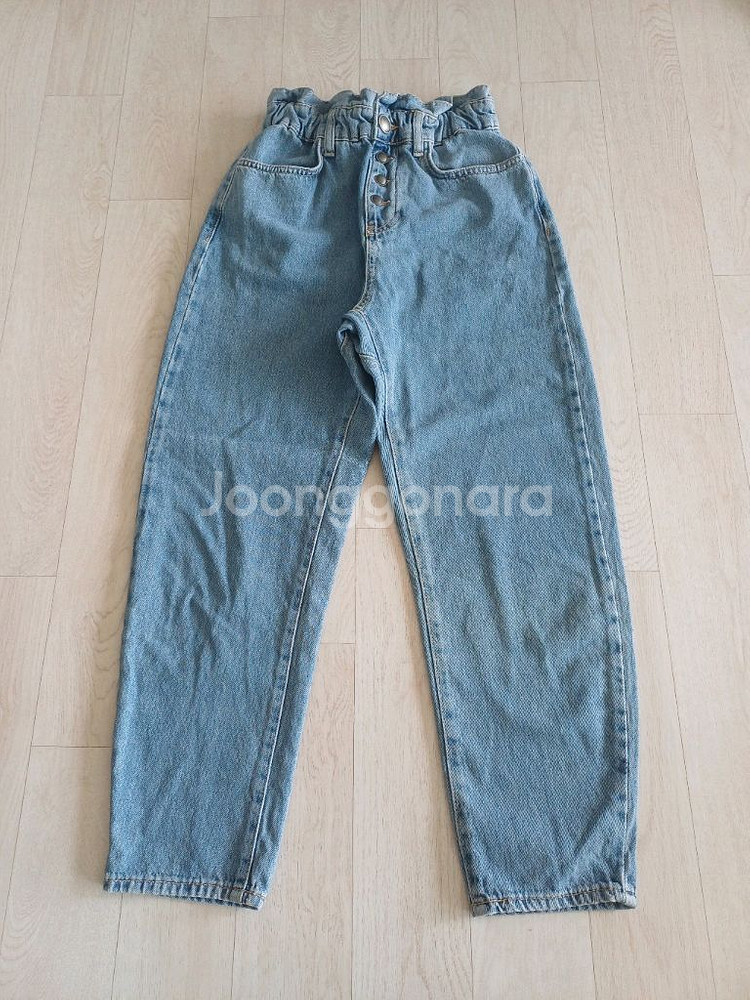 자라 하이웨이스트 여성 데님 바지 EU 32--0