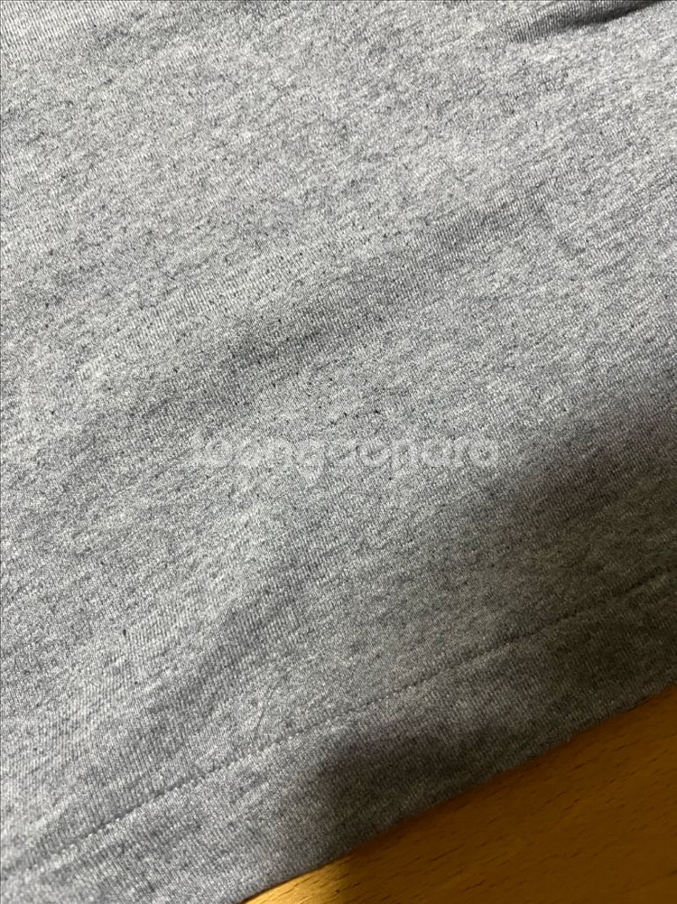 나이키 테크 회색 후드티 L(100)--2