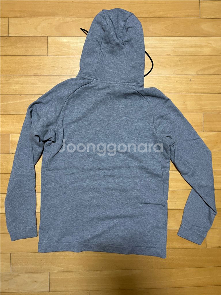 나이키 테크 회색 후드티 L(100)--1