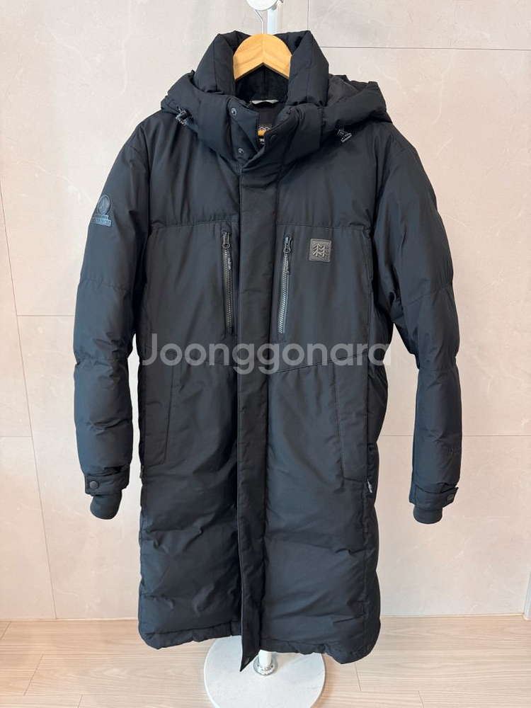 코오롱 테라노바 구스다운 롱패딩--7