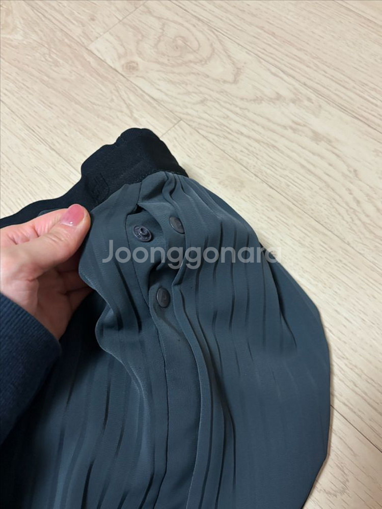 풋조이 플리츠 스커트--4