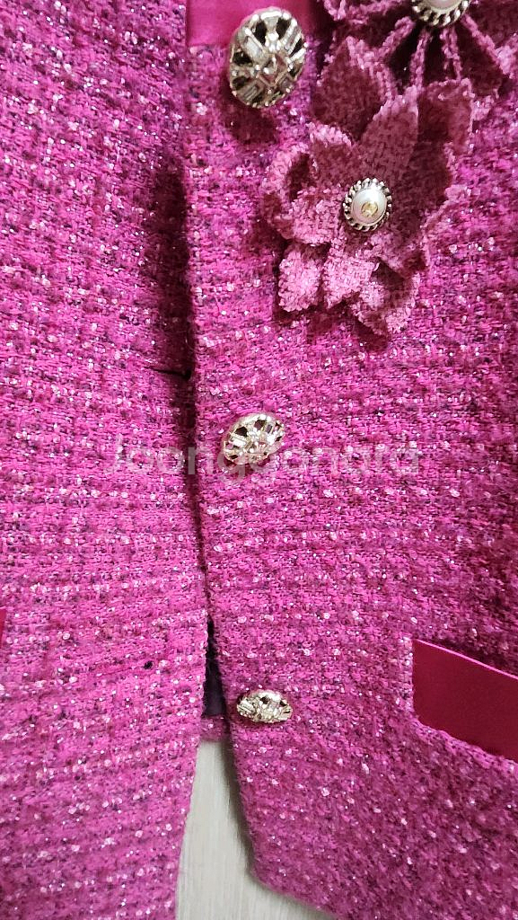 모조에스핀 트위드 자켓 55--1