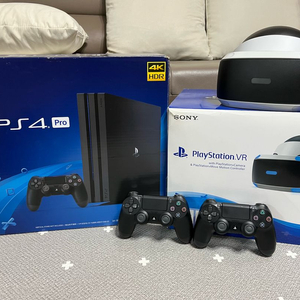 PS4 Pro 1TB + PS VR 3번 풀박스