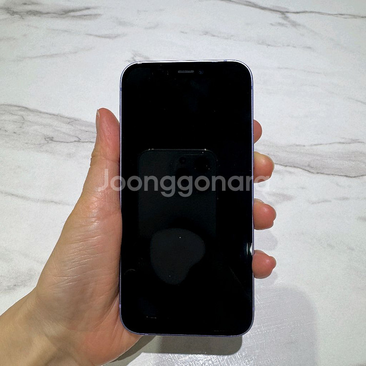 아이폰12미니 128기가 퍼플 공기계 중고폰 알뜰폰 학생폰 업무폰--1