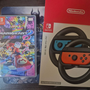 닌텐도 스위치 마리오카트8 디럭스 휠 포함