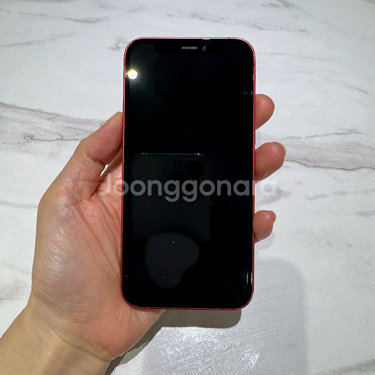 아이폰12미니 레드 64기가 128기가 공기계 중고폰 서브폰 게임폰--1