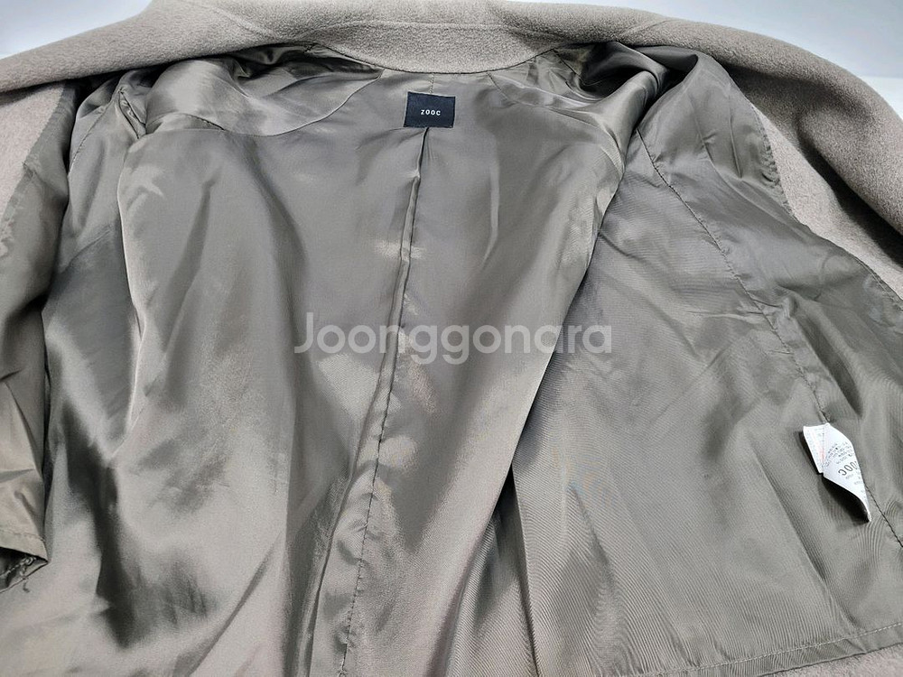 ZOOC 20FW 주크 울 캐시미어 코트 / 여 66--7