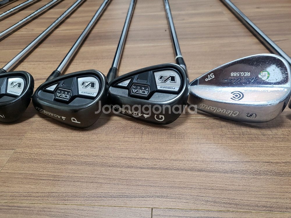 Adamsgolf Idea Tech V3 골프채 유틸, 아이언, 웨지, 퍼터 세트--8