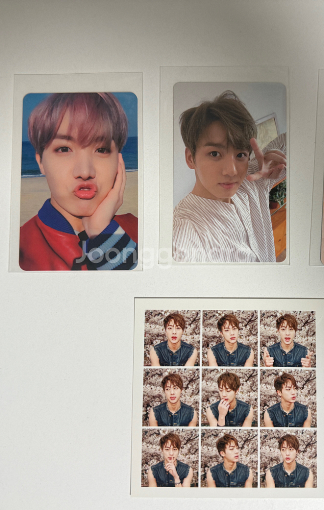 방탄소년단 BTS 럽셀 헐(L,O) & 화양연화 & 봄날 앨범(포토카드)--4