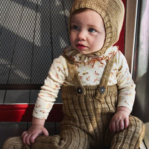 미샤앤퍼프 페블 보넷12-24m,롱기스 12-18m