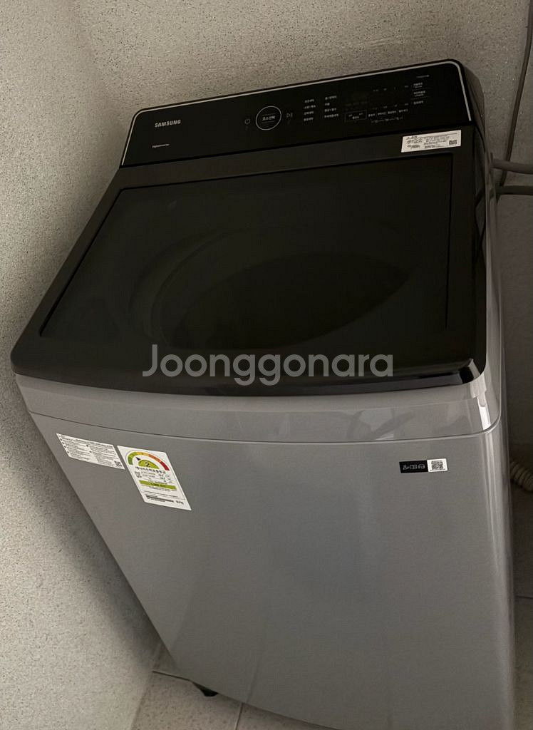 삼성 그랑데 통버블 통돌이 세탁기 16kg 라벤더 그레이--0