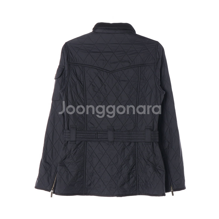 (정품)[XS]바버 블랙 인터내셔널 폴라 퀼팅 패딩 재킷 자켓--4