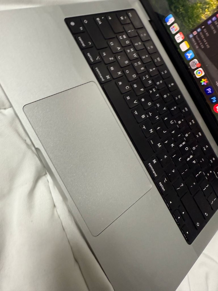 맥북프로14 m4 mx2f3kh/a 실버 1tb 24gb 이미지