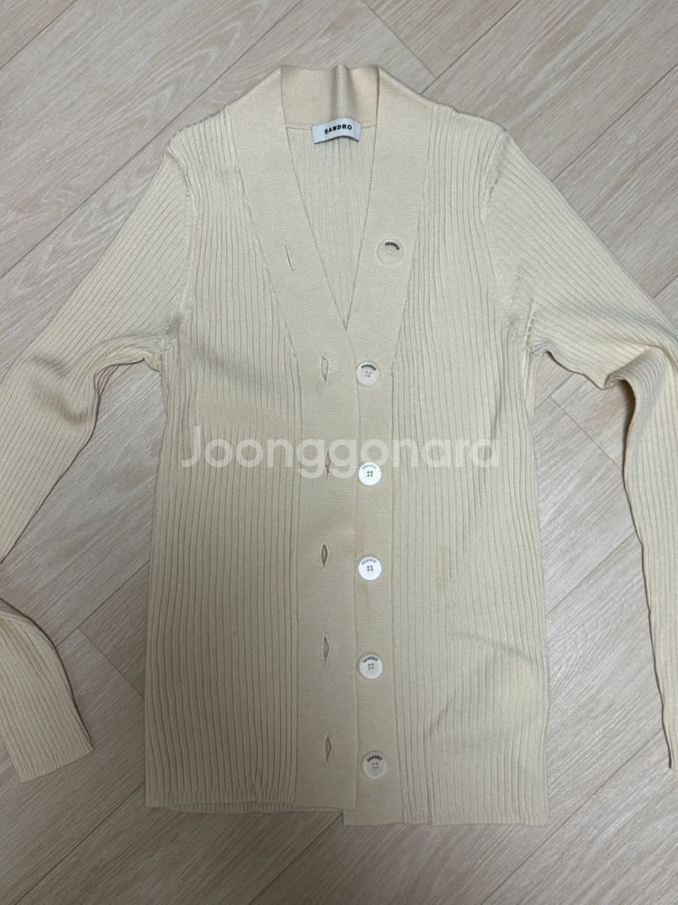 Sandro 산드로 가브리엘 니트 가디건 85사이즈 새제품--3