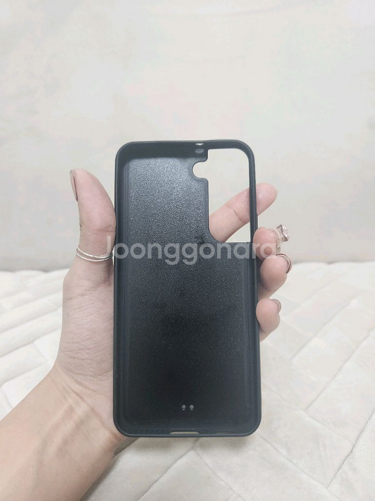 [급처] 프라다 사피아노 폰 갤럭시 S22 케이스 블랙--3