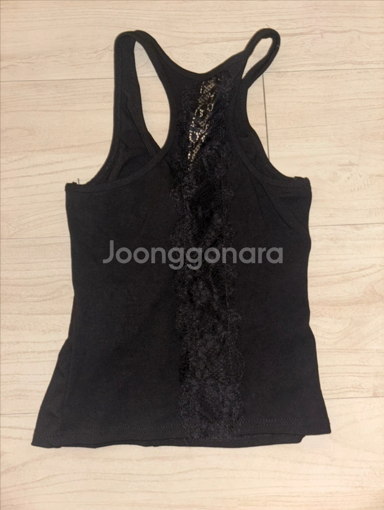 레이스 디테일 나시--1