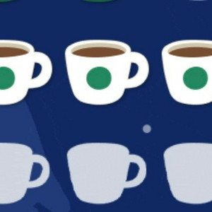 스타벅스 프리퀀시 일반 4개