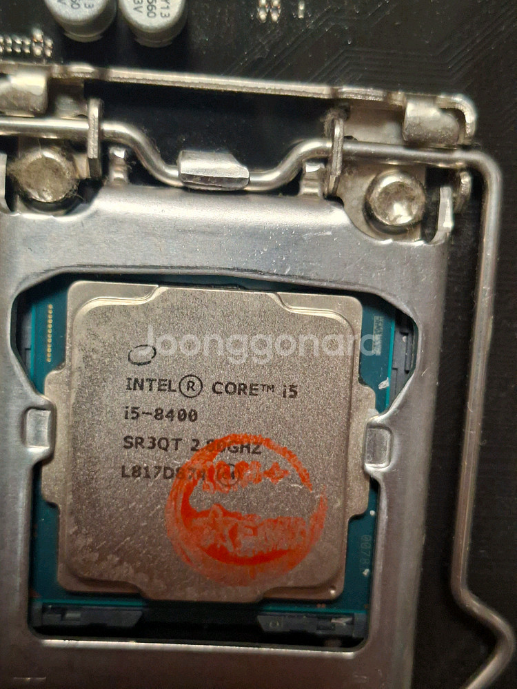 i5 8400 cpu + ASUS H310M--0