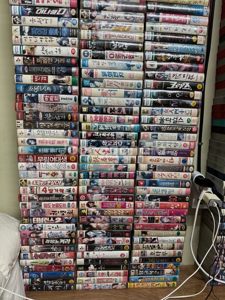 비디오 테이프 한국 일본 홍콩 헐리웃등 다수--0