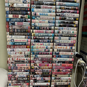 비디오 테이프 한국 일본 홍콩 헐리웃등 다수