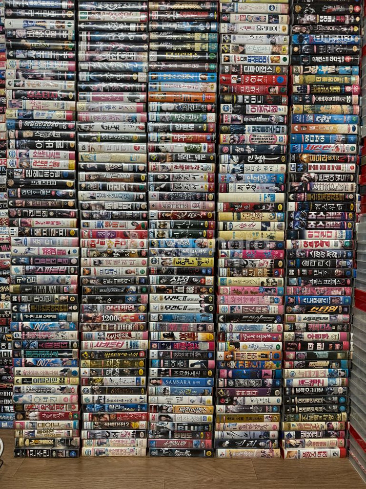 비디오 테이프 한국 일본 홍콩 헐리웃등 다수--2
