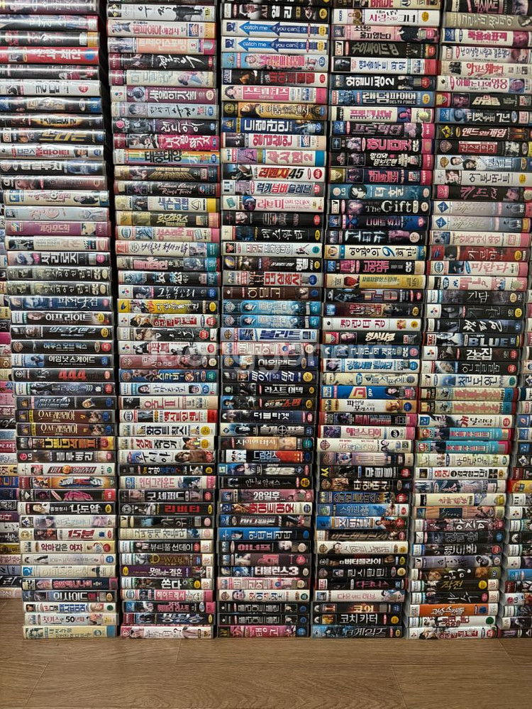 비디오 테이프 한국 일본 홍콩 헐리웃등 다수--4