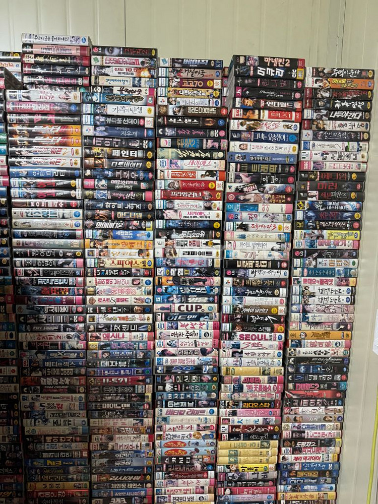 비디오 테이프 한국 일본 홍콩 헐리웃등 다수--7