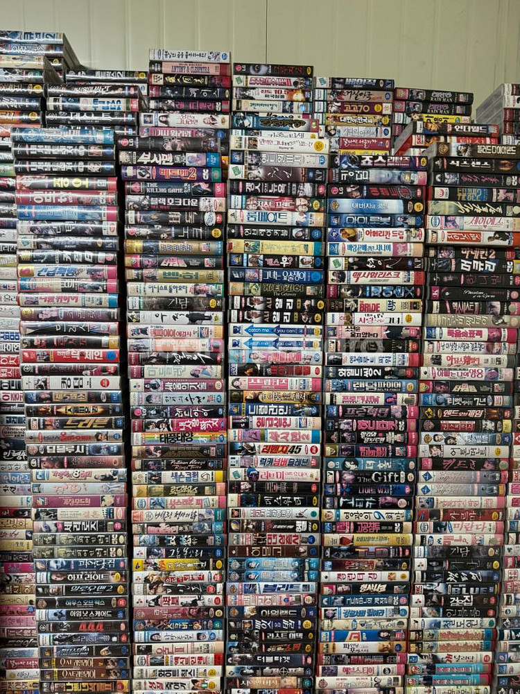 비디오 테이프 한국 일본 홍콩 헐리웃등 다수--5