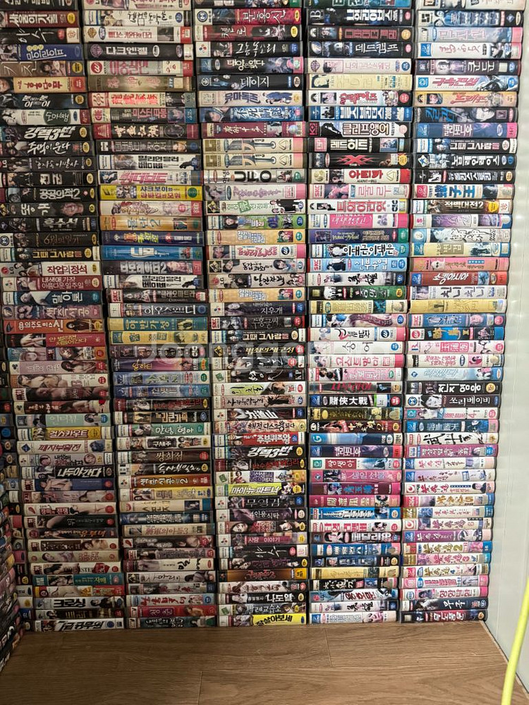 비디오 테이프 한국 일본 홍콩 헐리웃등 다수--0