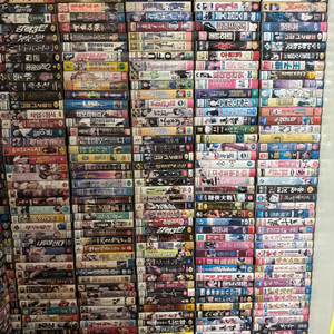 비디오 테이프 한국 일본 홍콩 헐리웃등 다수
