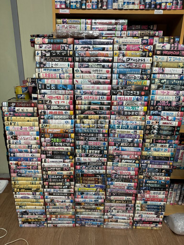 비디오 테이프 한국 일본 홍콩 헐리웃등 다수--5