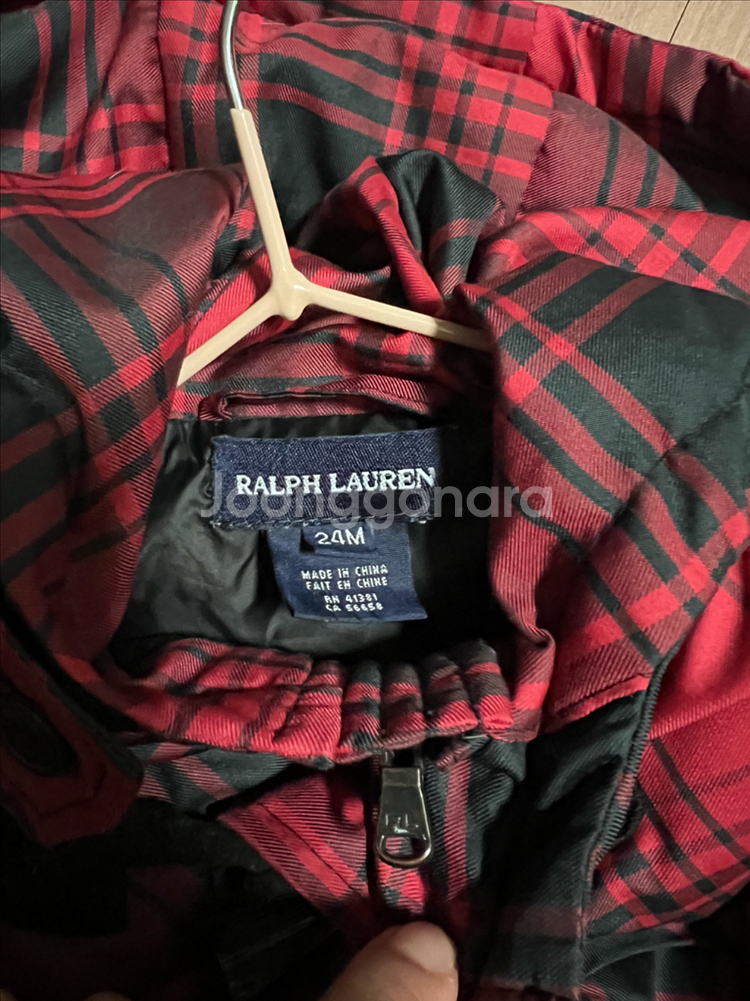 폴로 랄프로렌 여아 패딩--4
