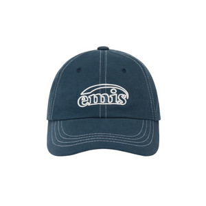 이미스 EMIS 화이트 스티치 볼캡 네이비 새상품 판매