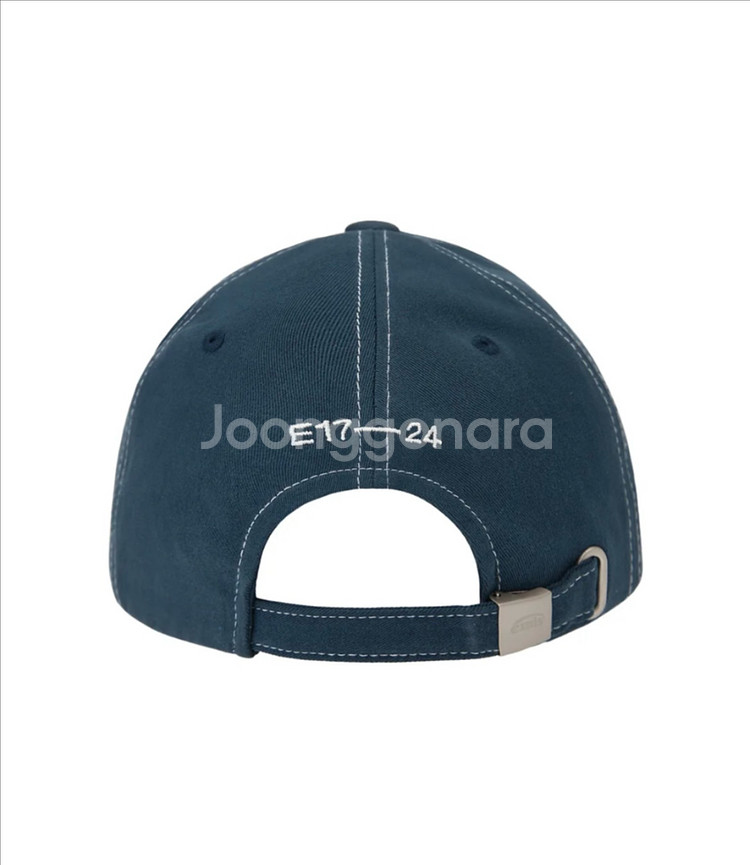 이미스 EMIS 화이트 스티치 볼캡 네이비 새상품 판매--2