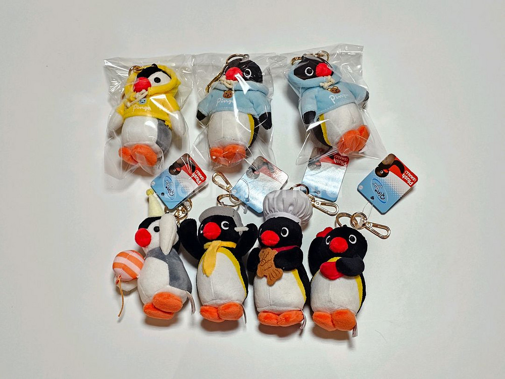 핑구 핑가 인형 키링 모음--0
