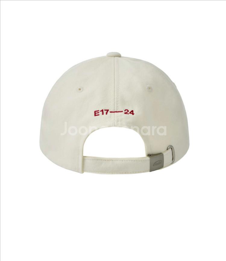 이미스 EMIS 아플리케 볼캡 크림 새상품 판매--3