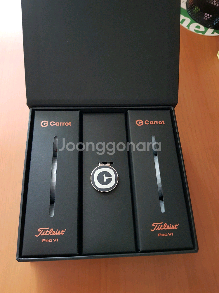 캐롯손해보험 타이틀리스트 PRO V1 6구 세트--1