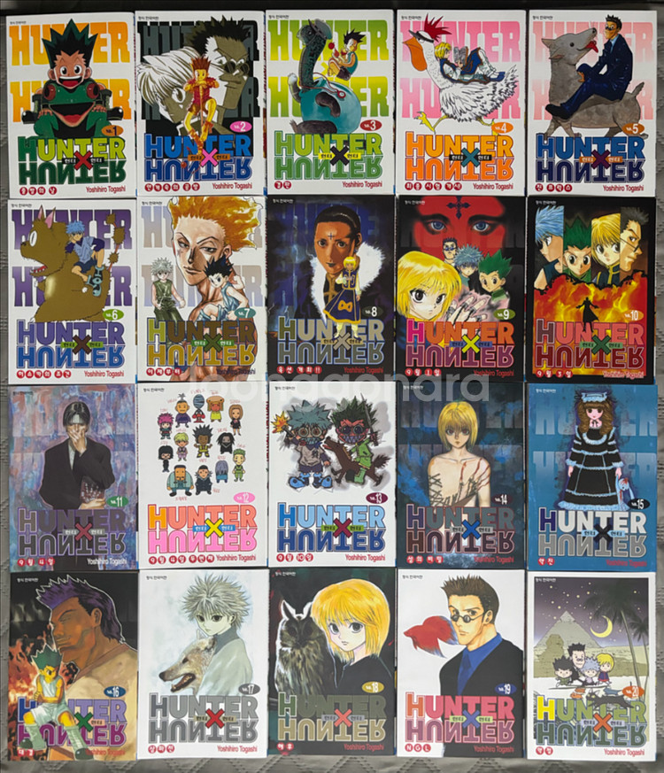 헌터x헌터 만화책 1-38권--4