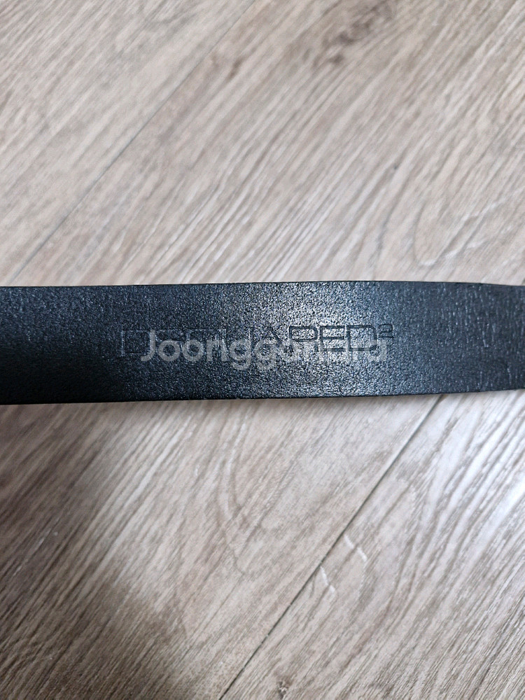 디스퀘어드2 블랙 가죽 벨트--4