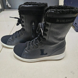 르꼬끄 골프웨어 여성 미들부츠 240 거의새상품