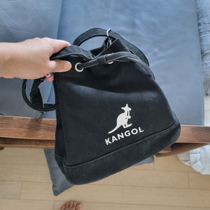 캉골 캔버스 버킷백